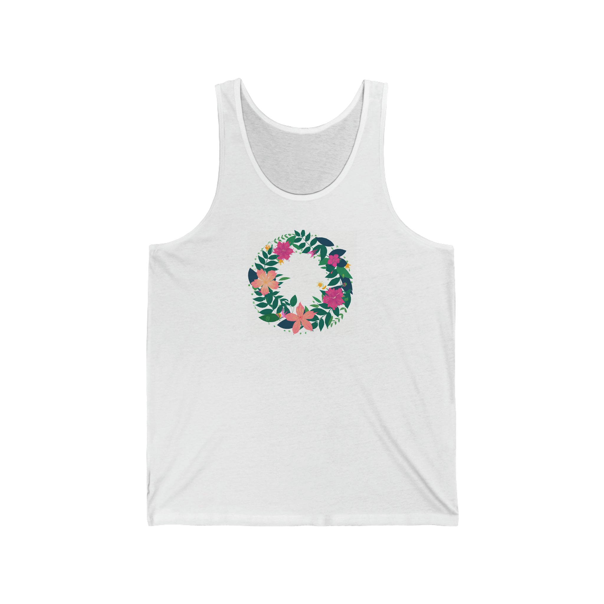 "The Blossoming of a New Summer"- Tank Top