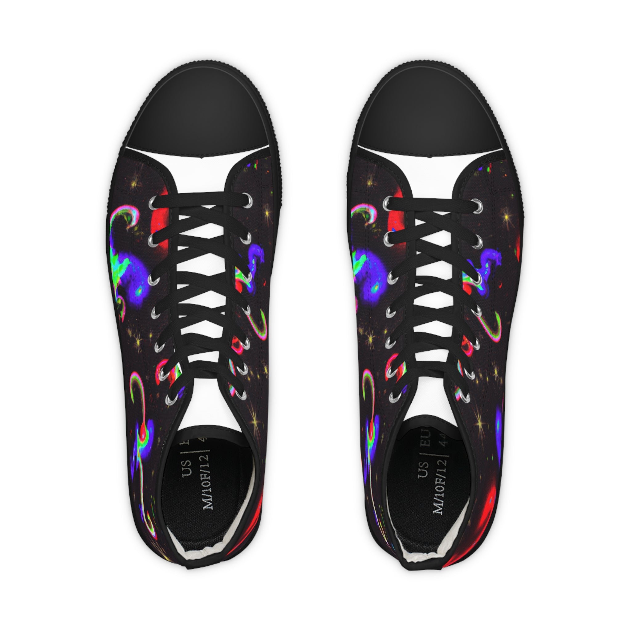 Men's Galaxy High Top Sneakers | Cutely Cute