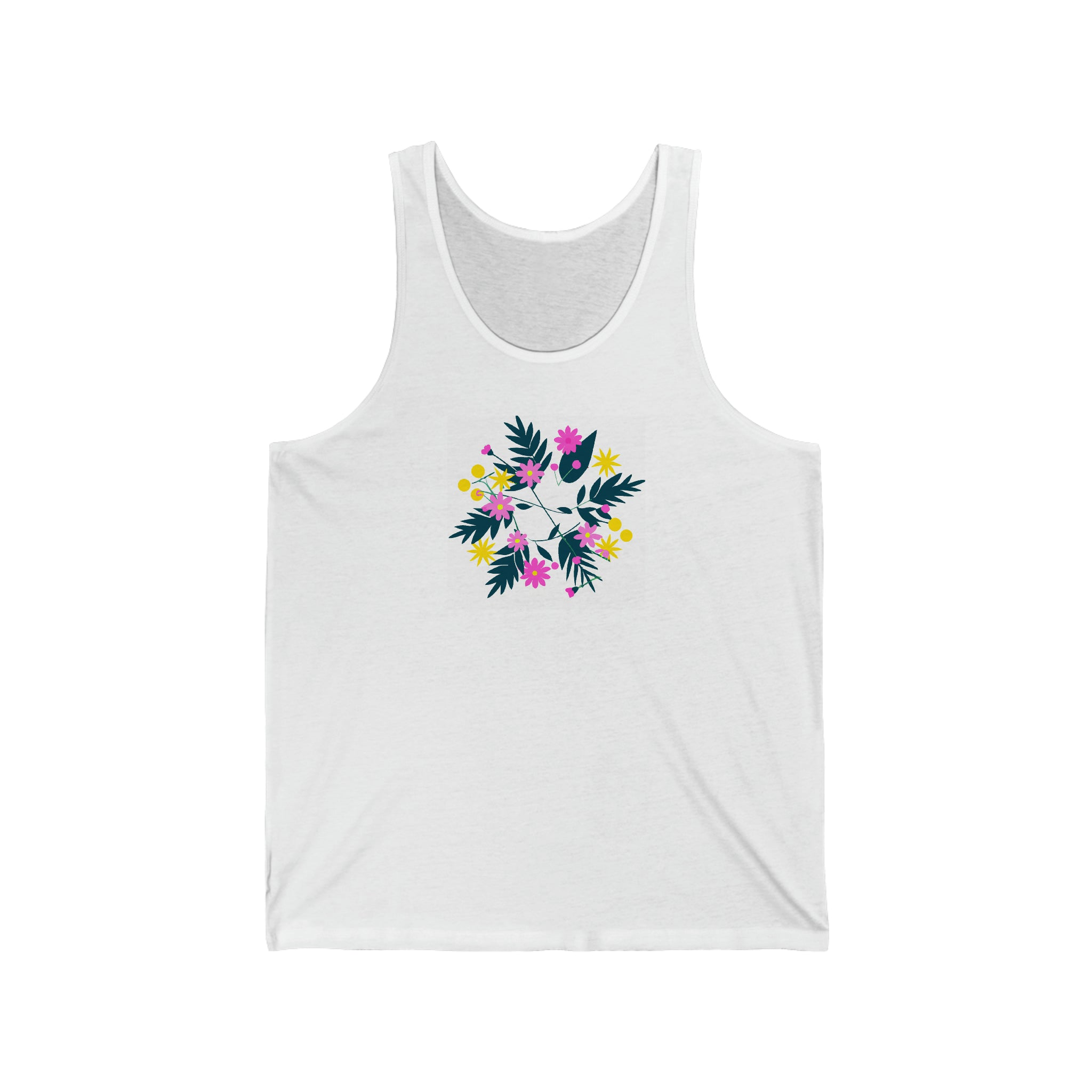 "A Brush of Sunlight: Celebrating Summer."- Tank Top