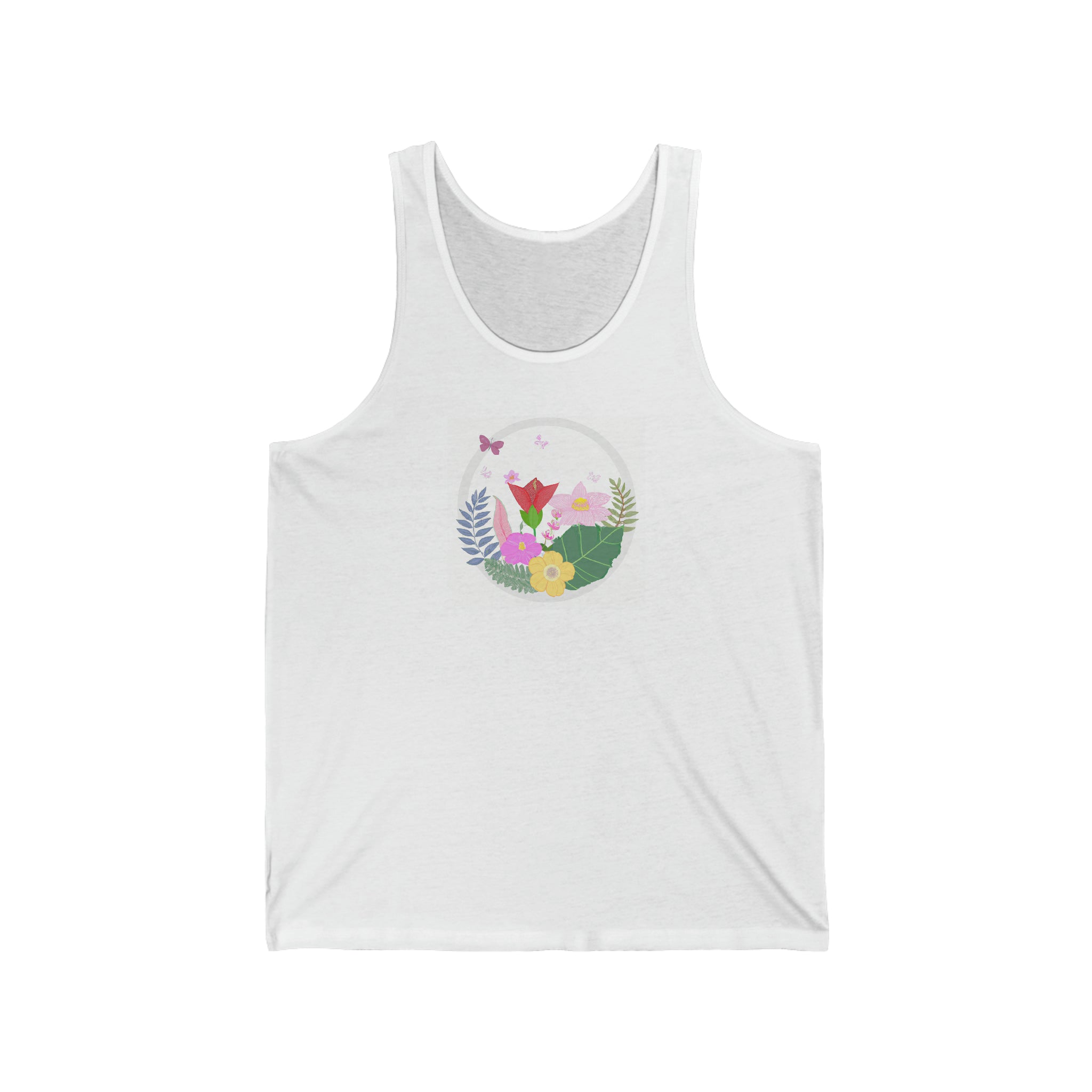 "A Summer of Sunshine and Smiles"- Tank Top