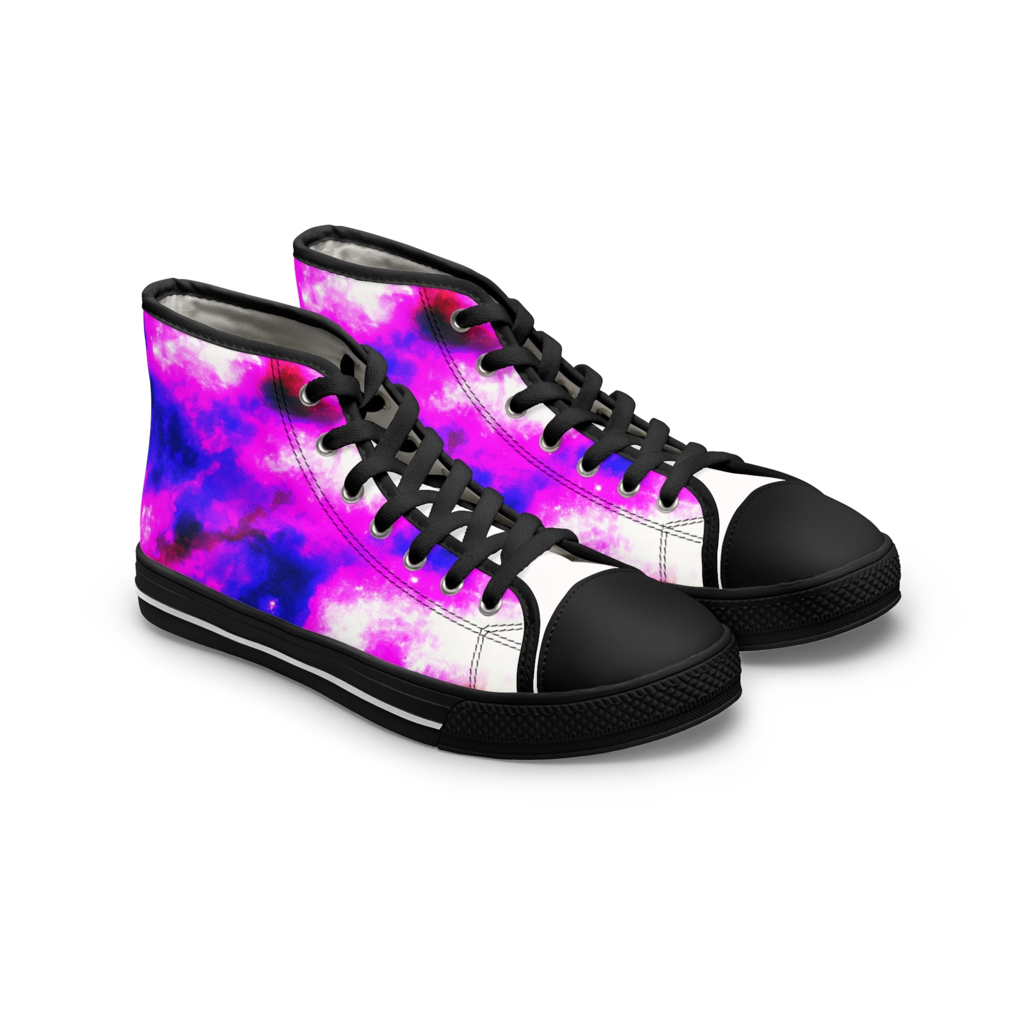 high top galaxy shoes