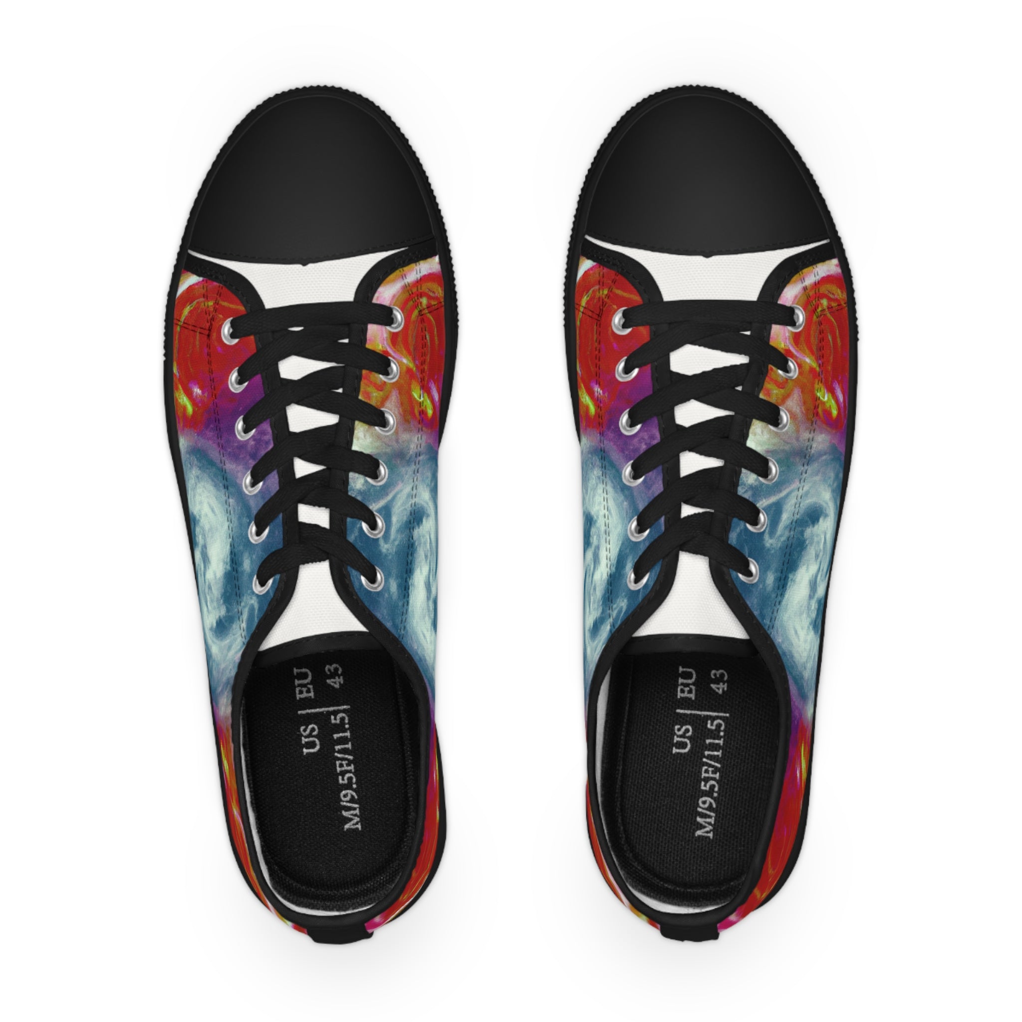 Men's Low Top Shoes | Men's Stylish Galaxy Shoes | Cutely Cute