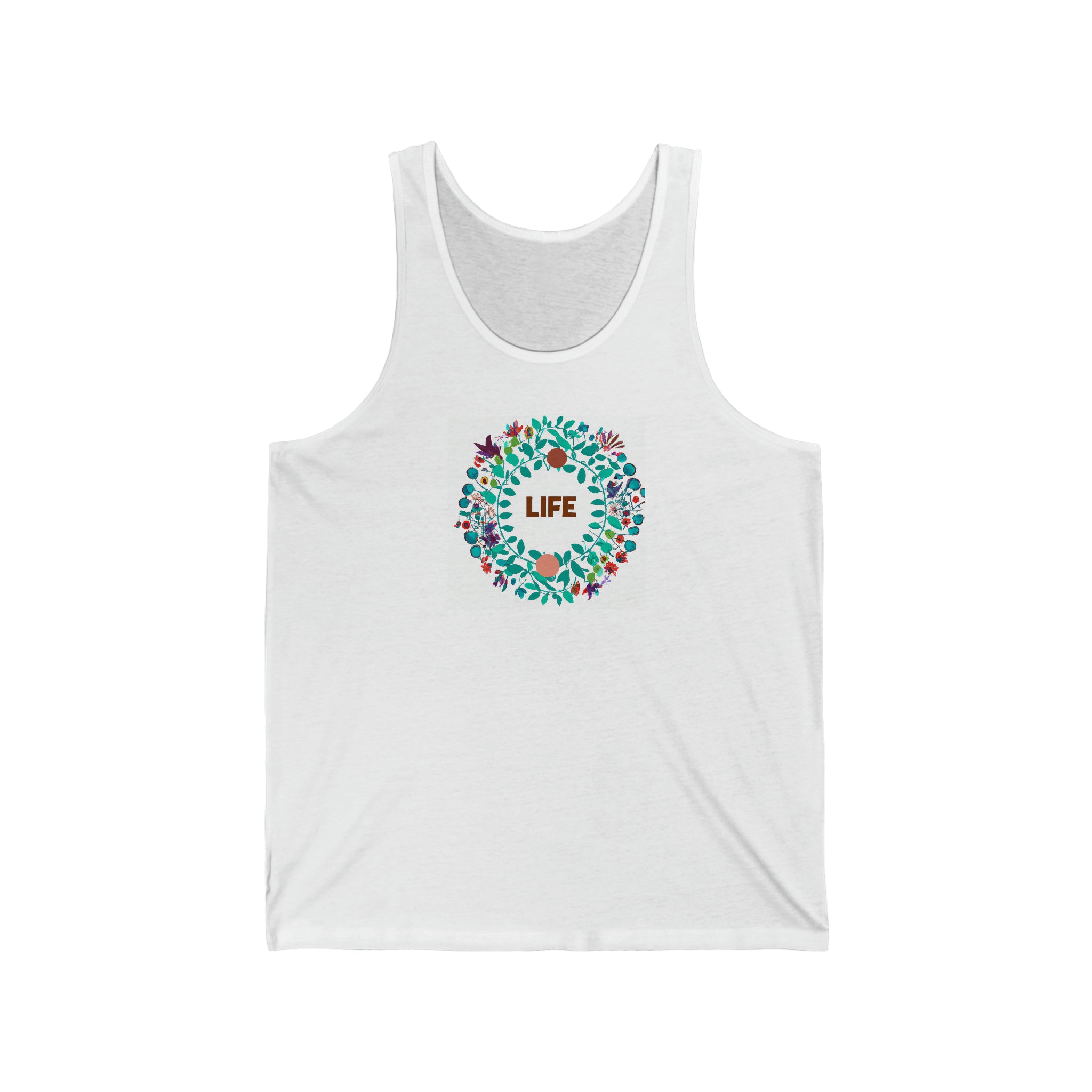 "Celebrating the Warmth: The Season of Sunshine and Fun"- Tank Top