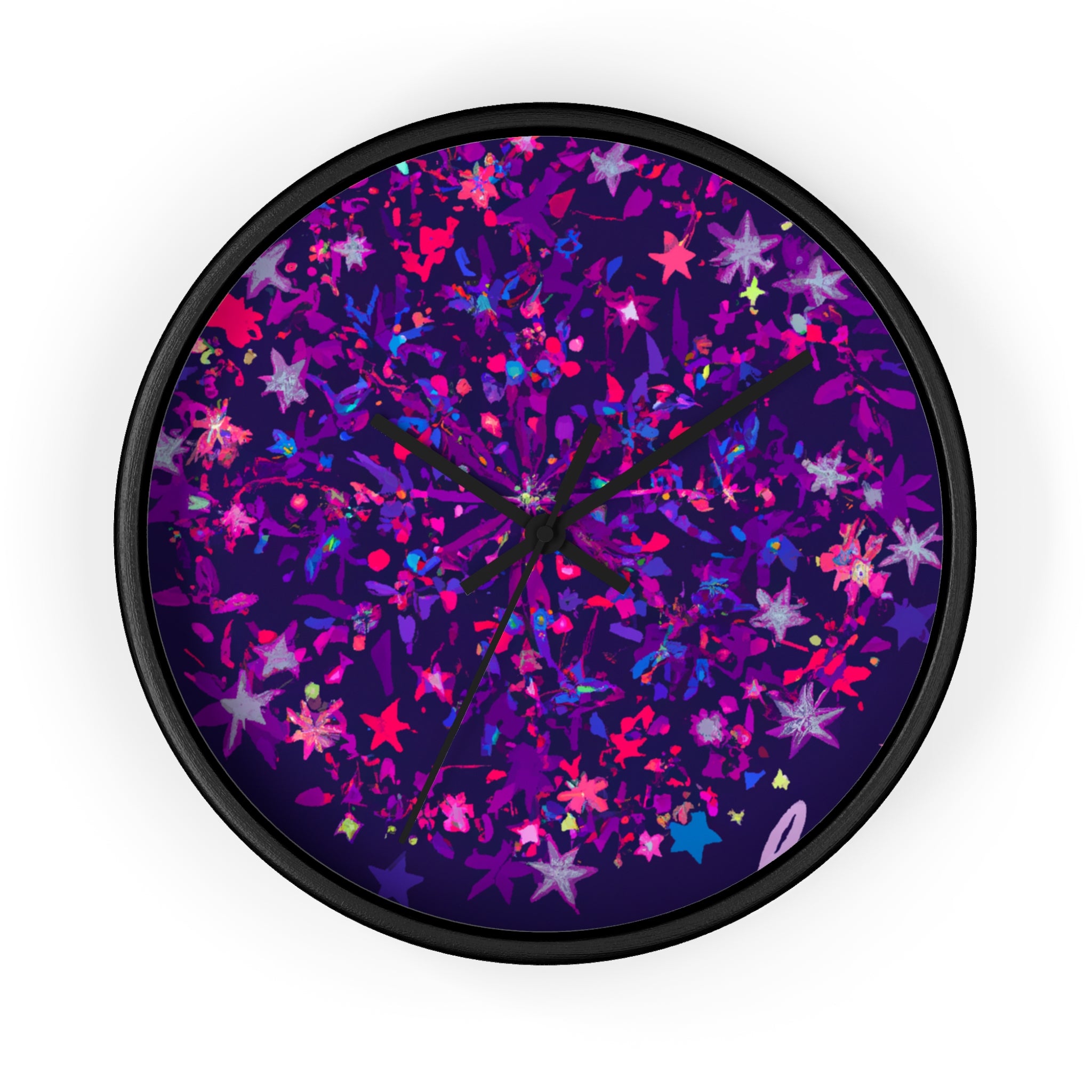 Petal Palette Artist, Rose Rapture Painter, Floral Fantasist, Daisy Dreamer.- Clock