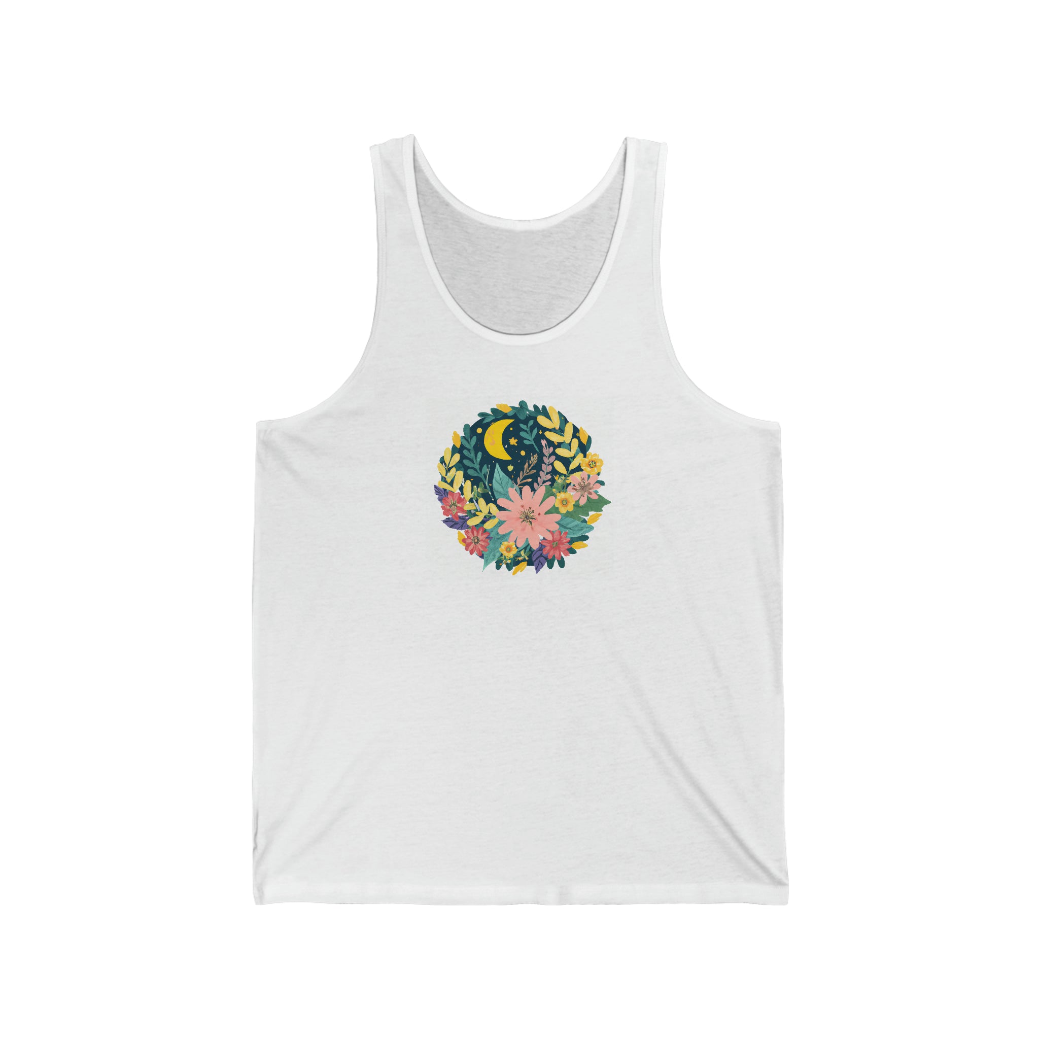 "A Stroll Through Summer's Perennial Garden"- Tank Top