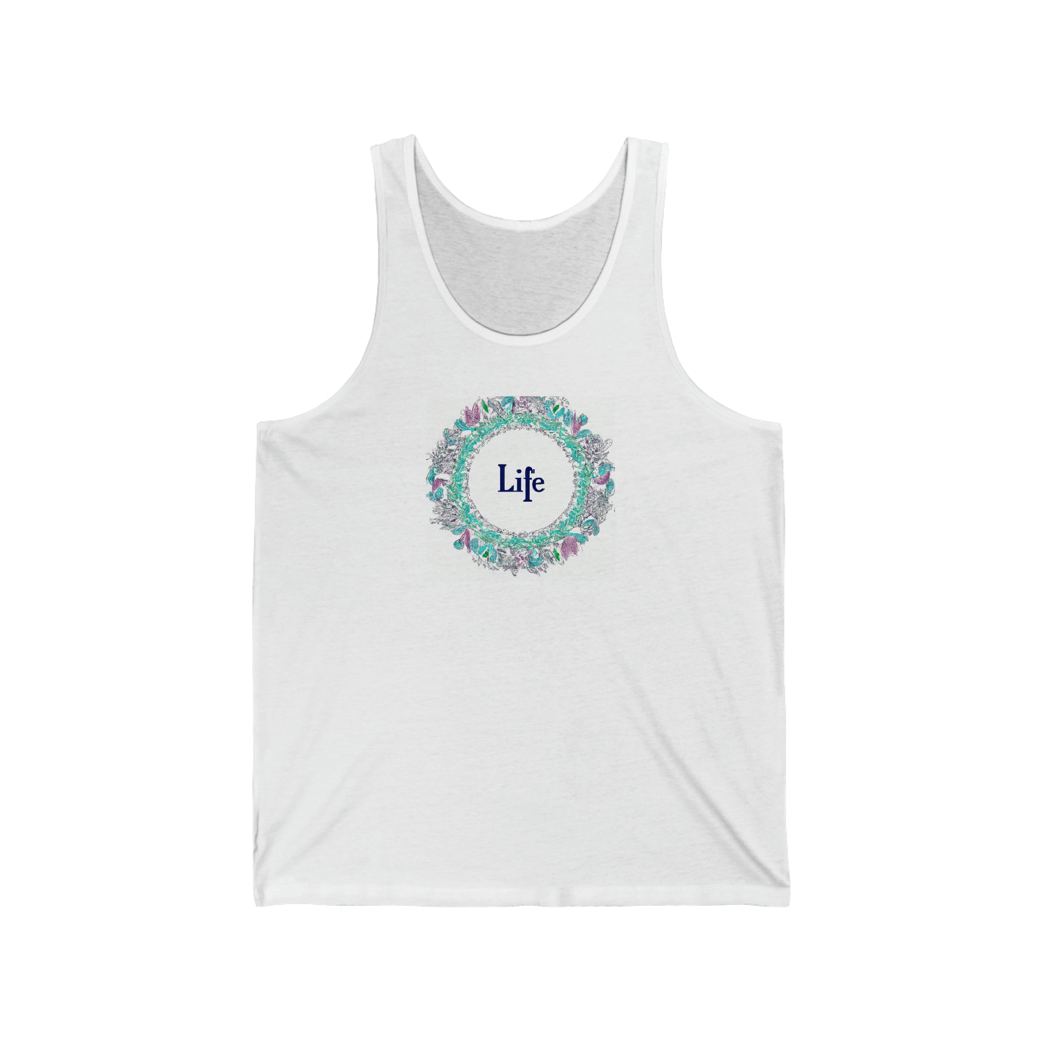 "Summer Sizzles with Sunshine and Smiles"- Tank Top