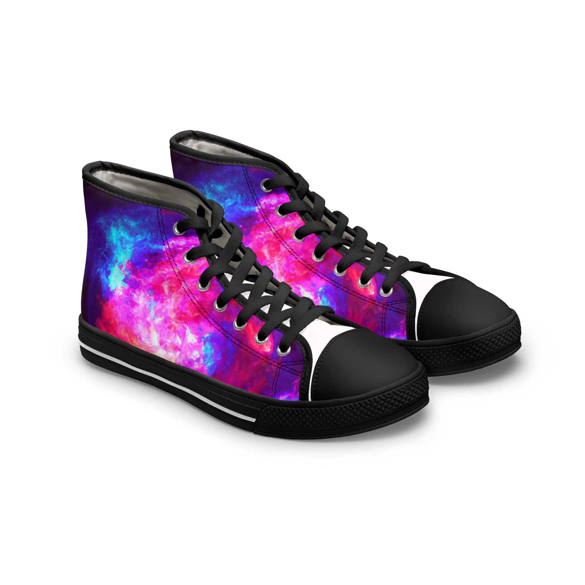 "Beat Bustaz"- high top galaxy shoes