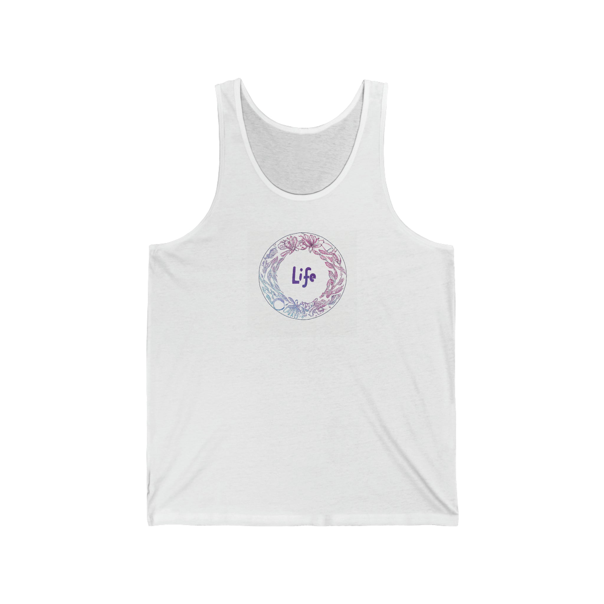 "A Spirited Season of Sunshine: Embracing the Joys of Summertime"- Tank Top