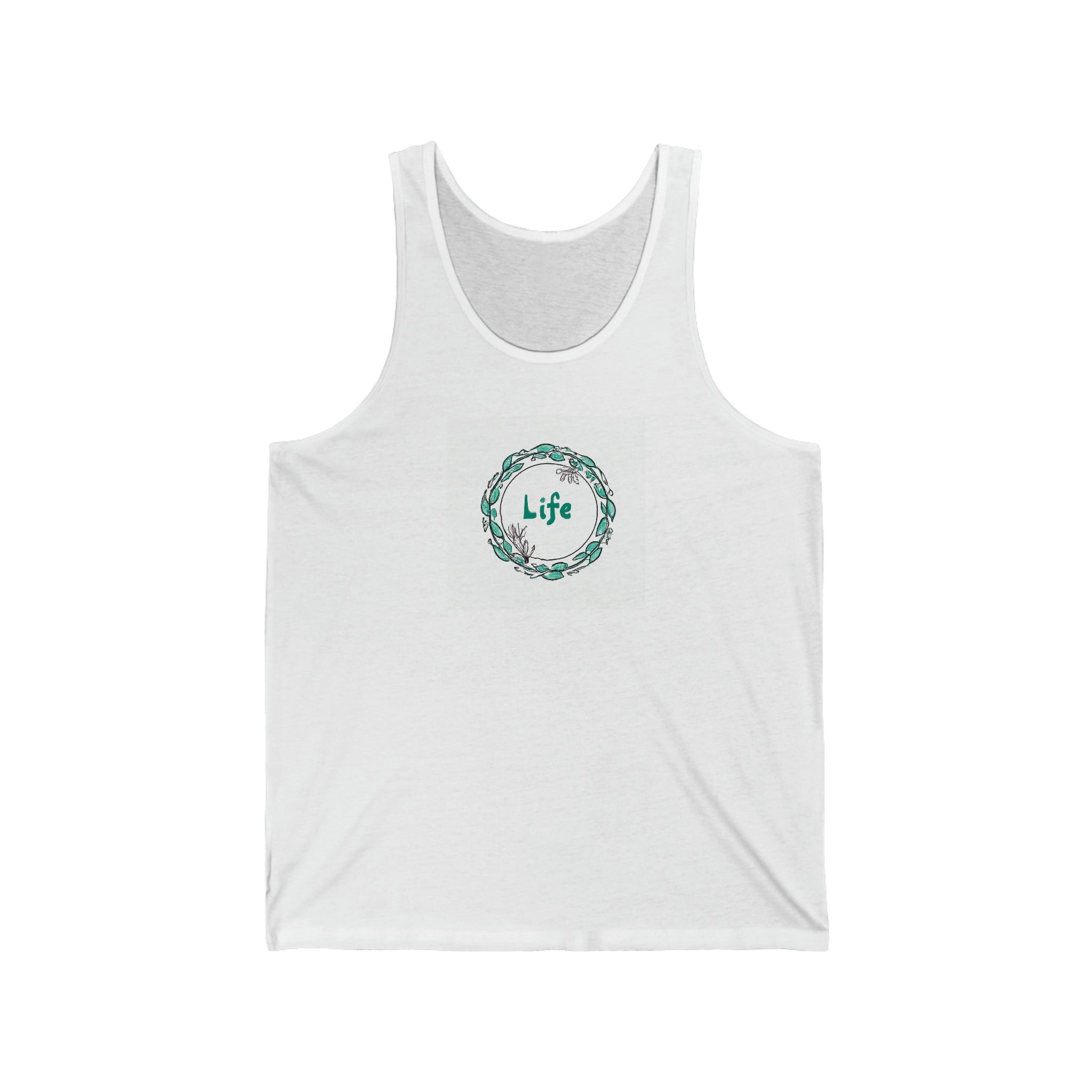 "A Sunset Serenade: A Heartfelt Ode to Summer."- Tank Top