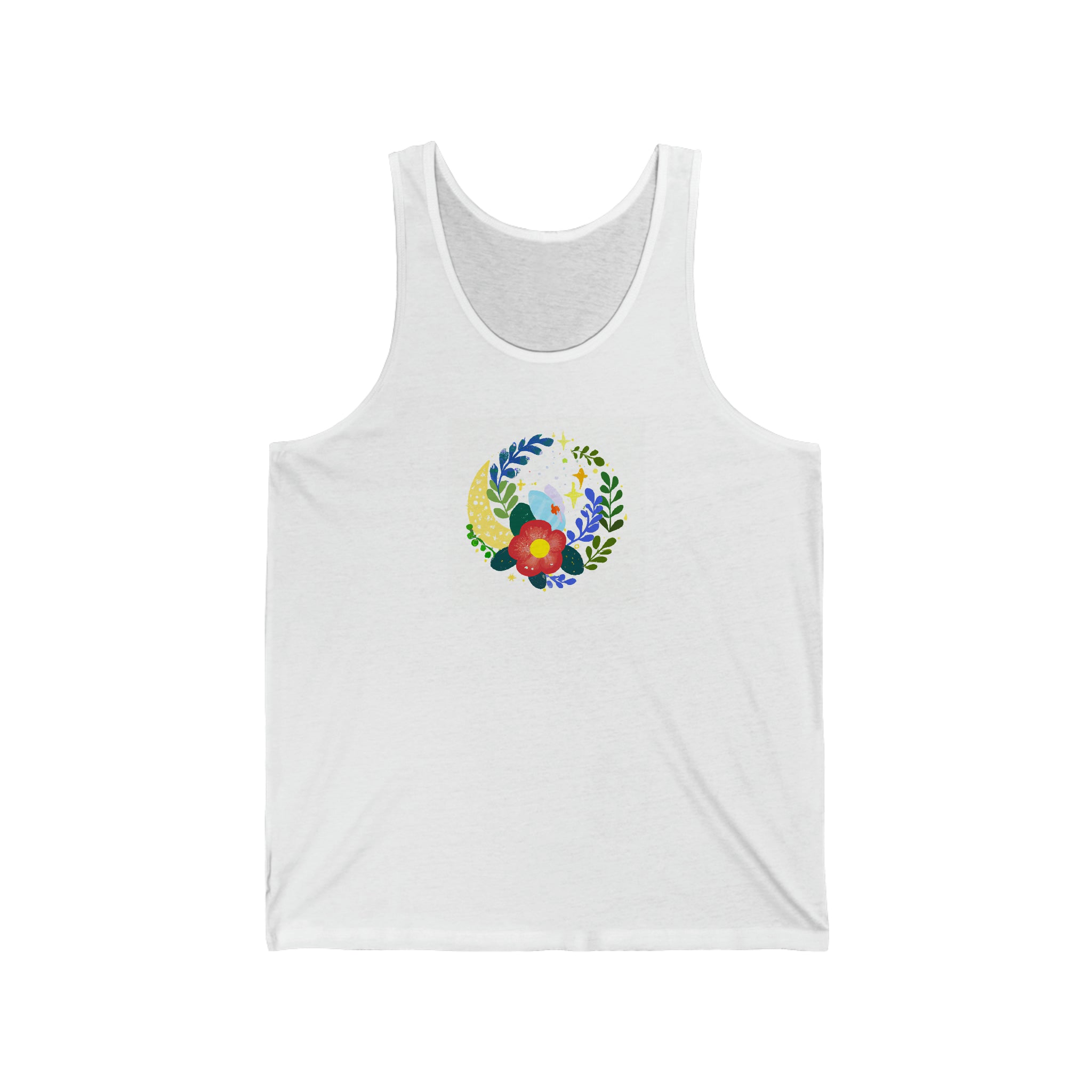 "A Blazing Symphony of Sun-Soaked Joy"- Tank Top