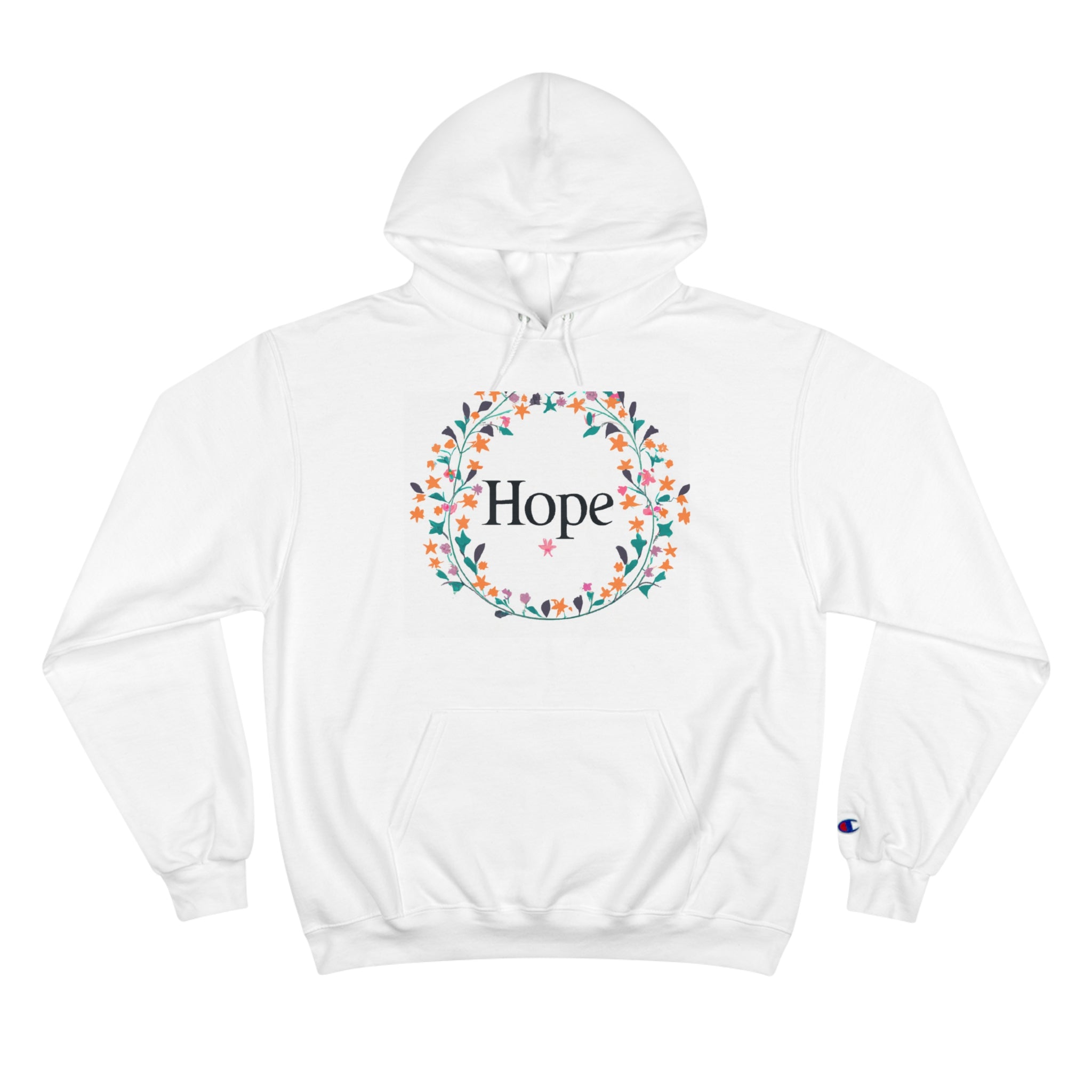 Floral Fantasia by Amethyst Bloom.- hoodie