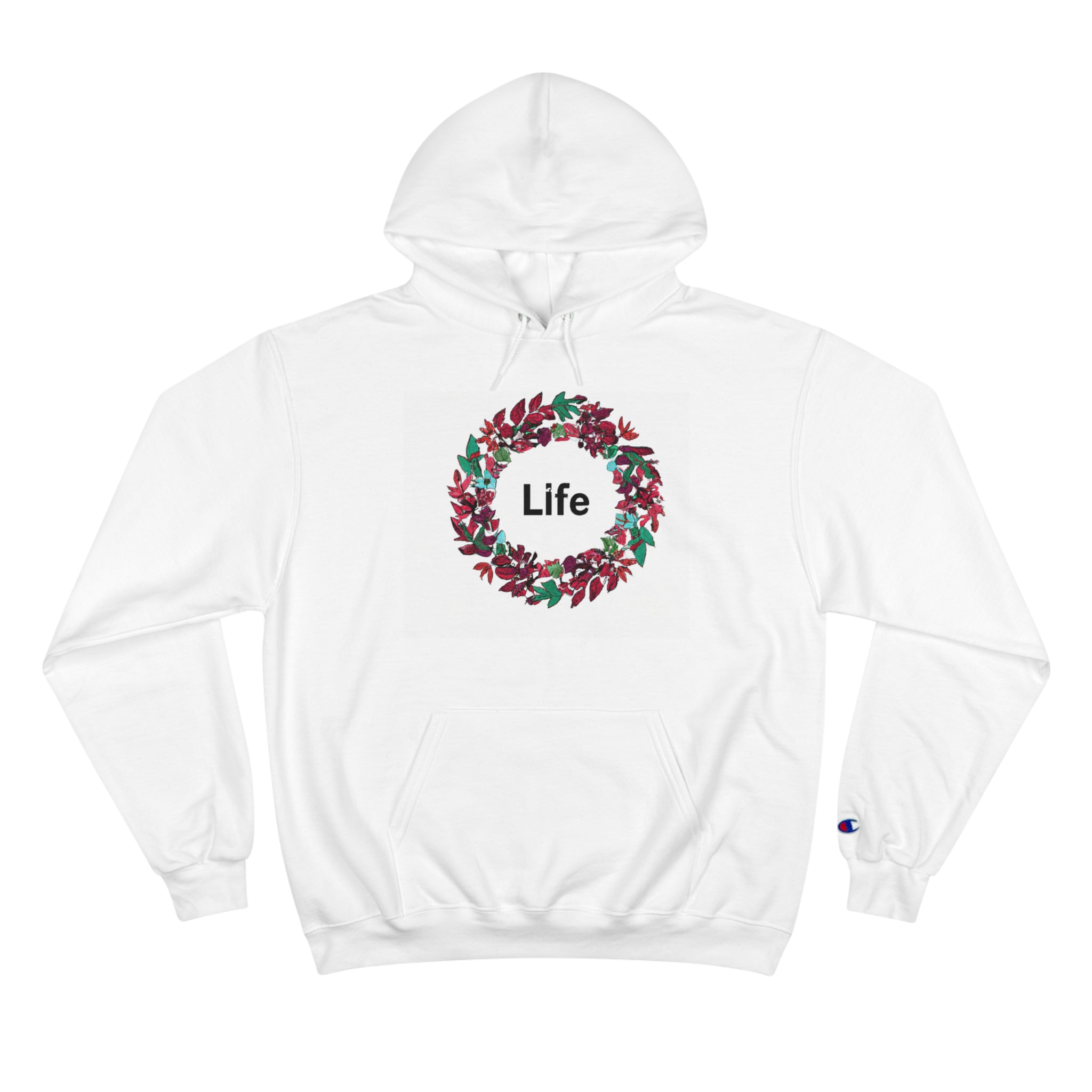 Floralista Rose- hoodie