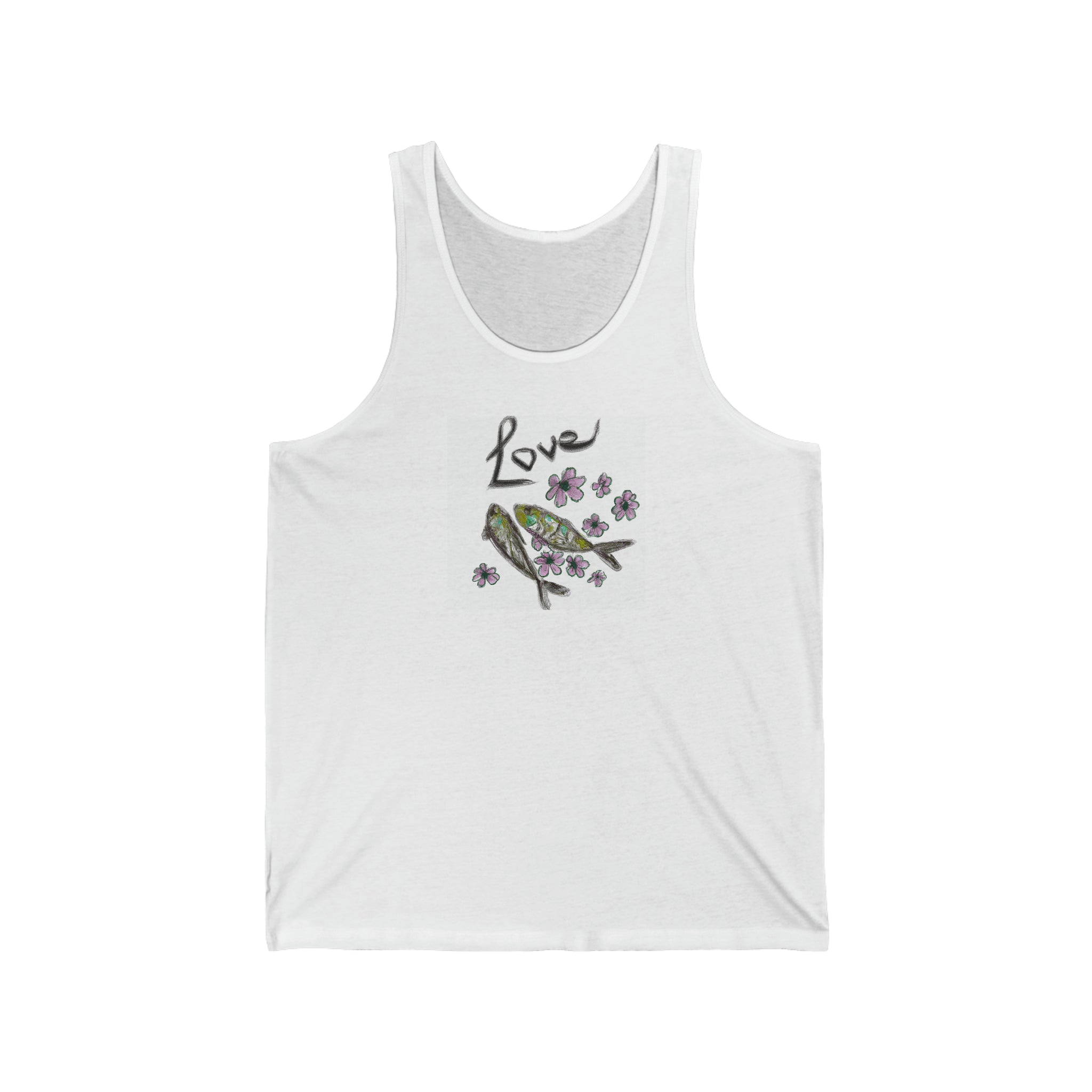 Flora Fossil- Tank Top