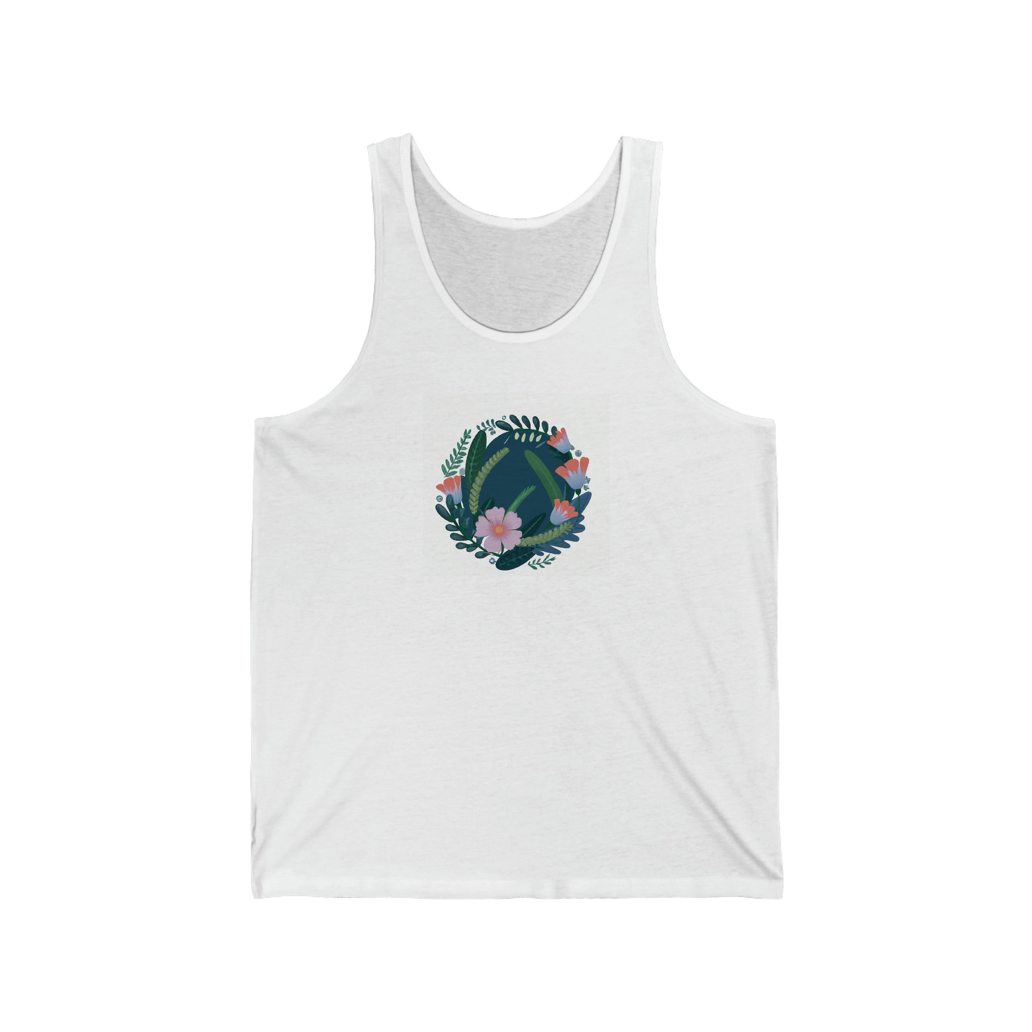 "A Summer Brimming With Bliss"- Tank Top