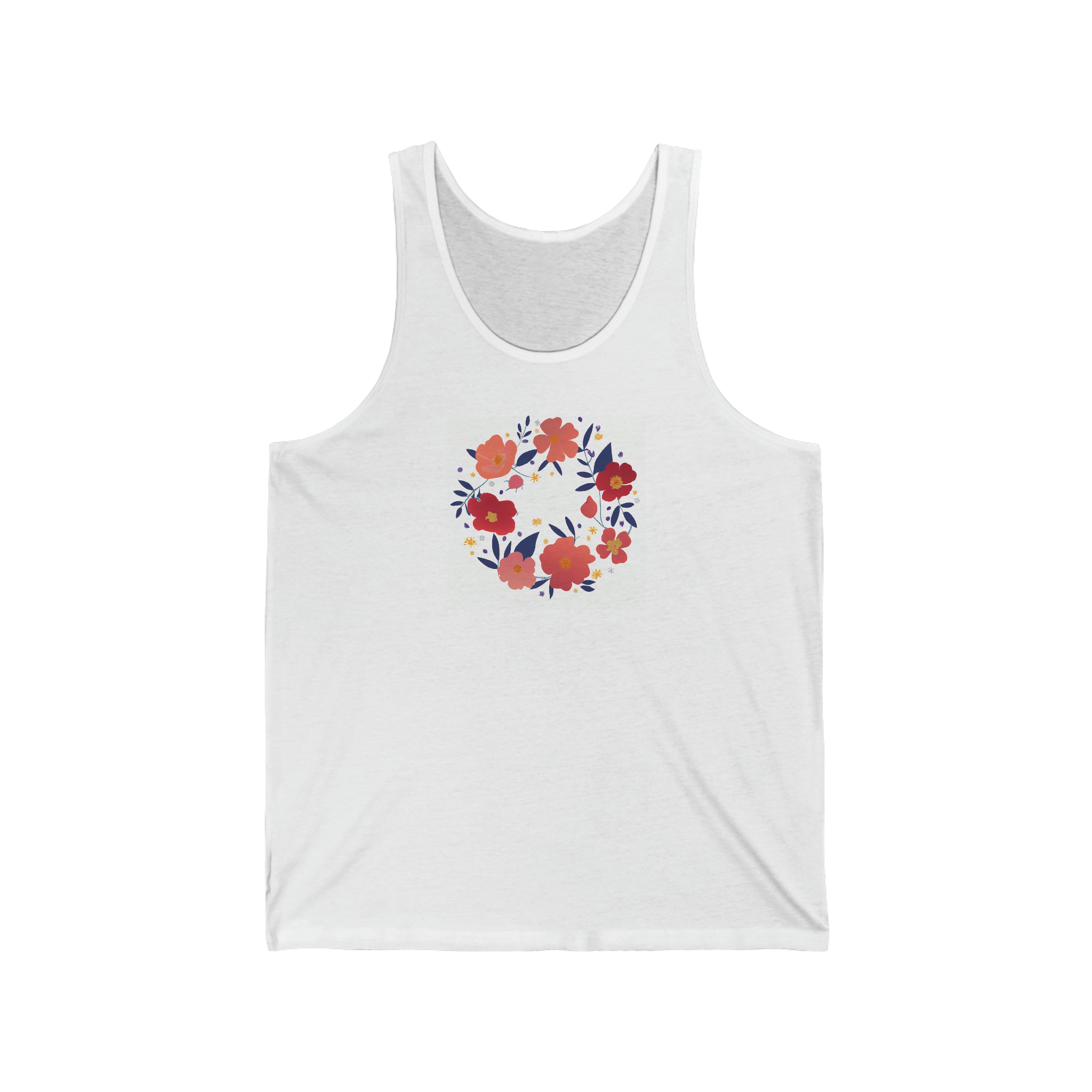 "Summertime Serenade: A Lazy Afternoon in the Sun".- Tank Top