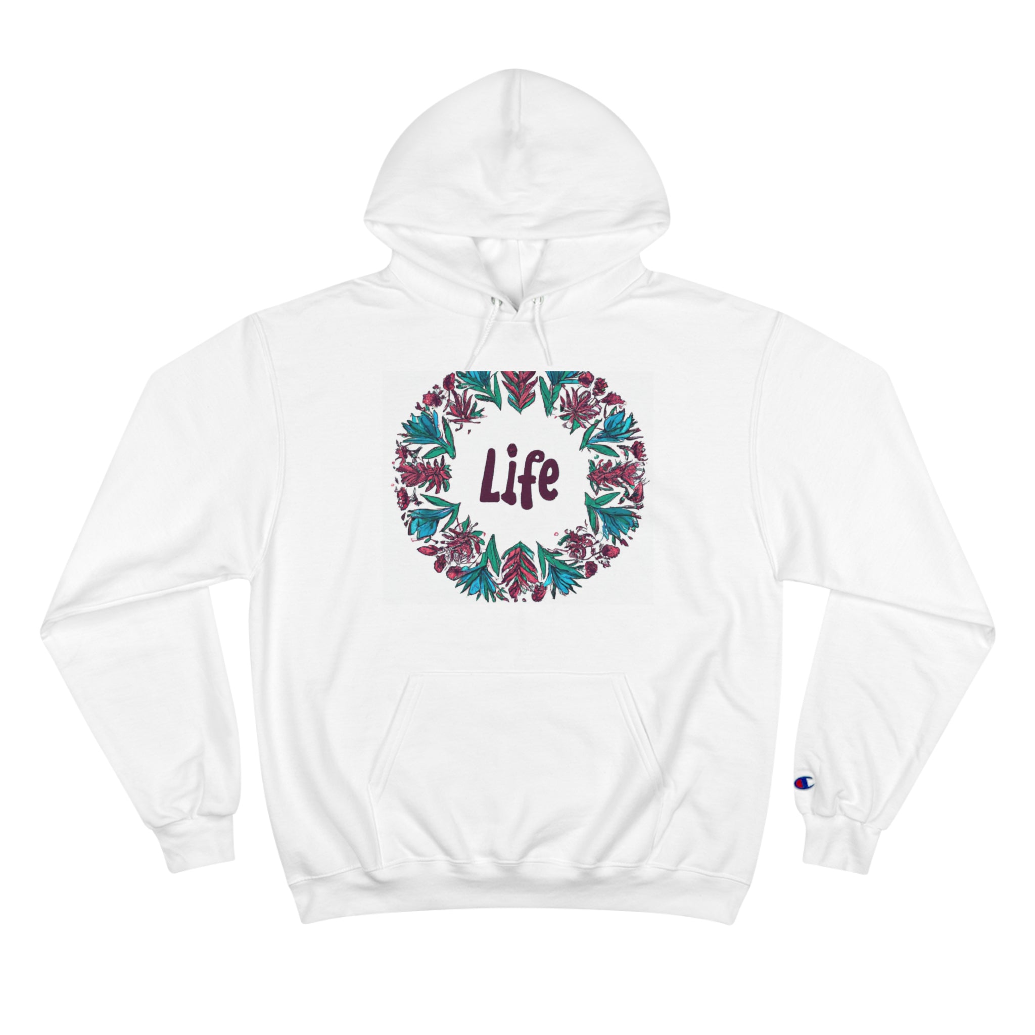 Floralista Lola.- hoodie