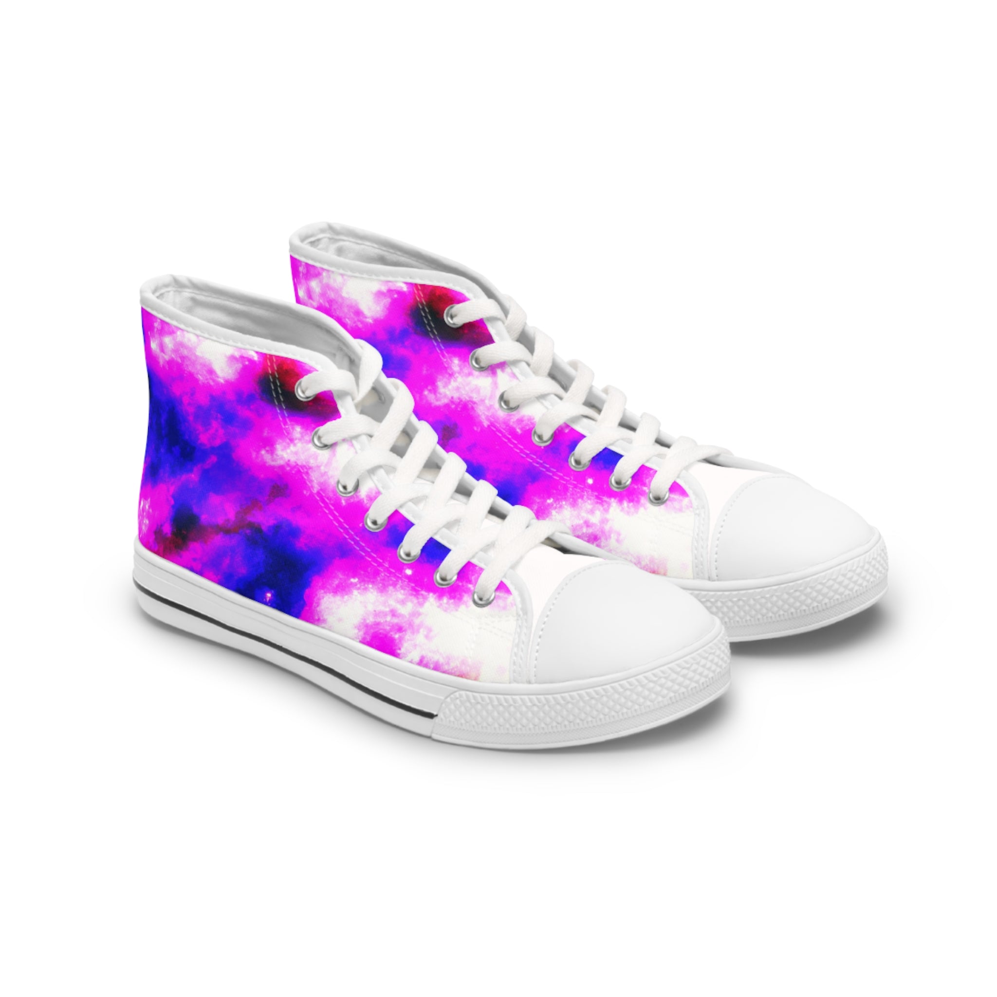 high top galaxy shoes