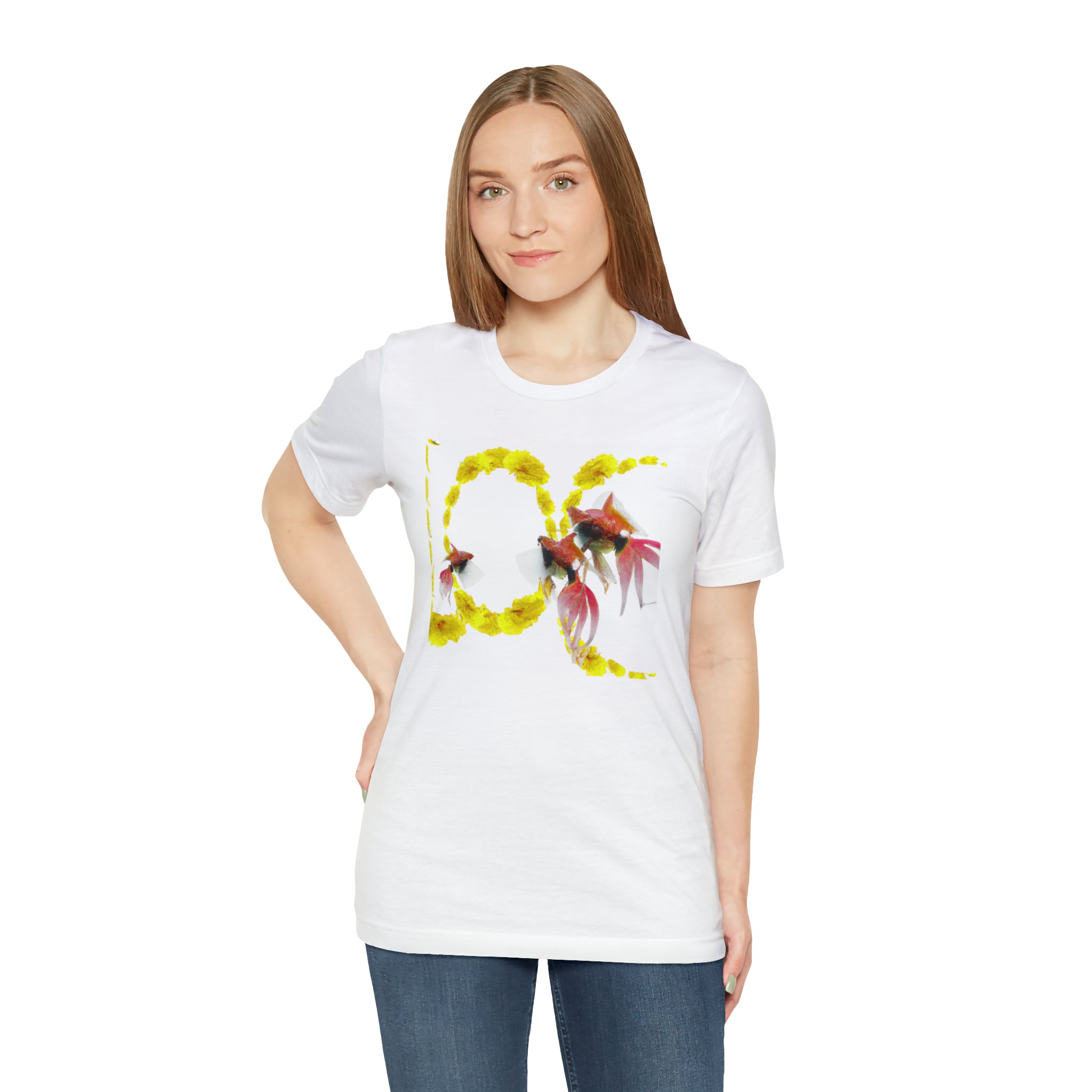 Classic White T-Shirt | White V-Neck T-Shirt | Cutely Cute