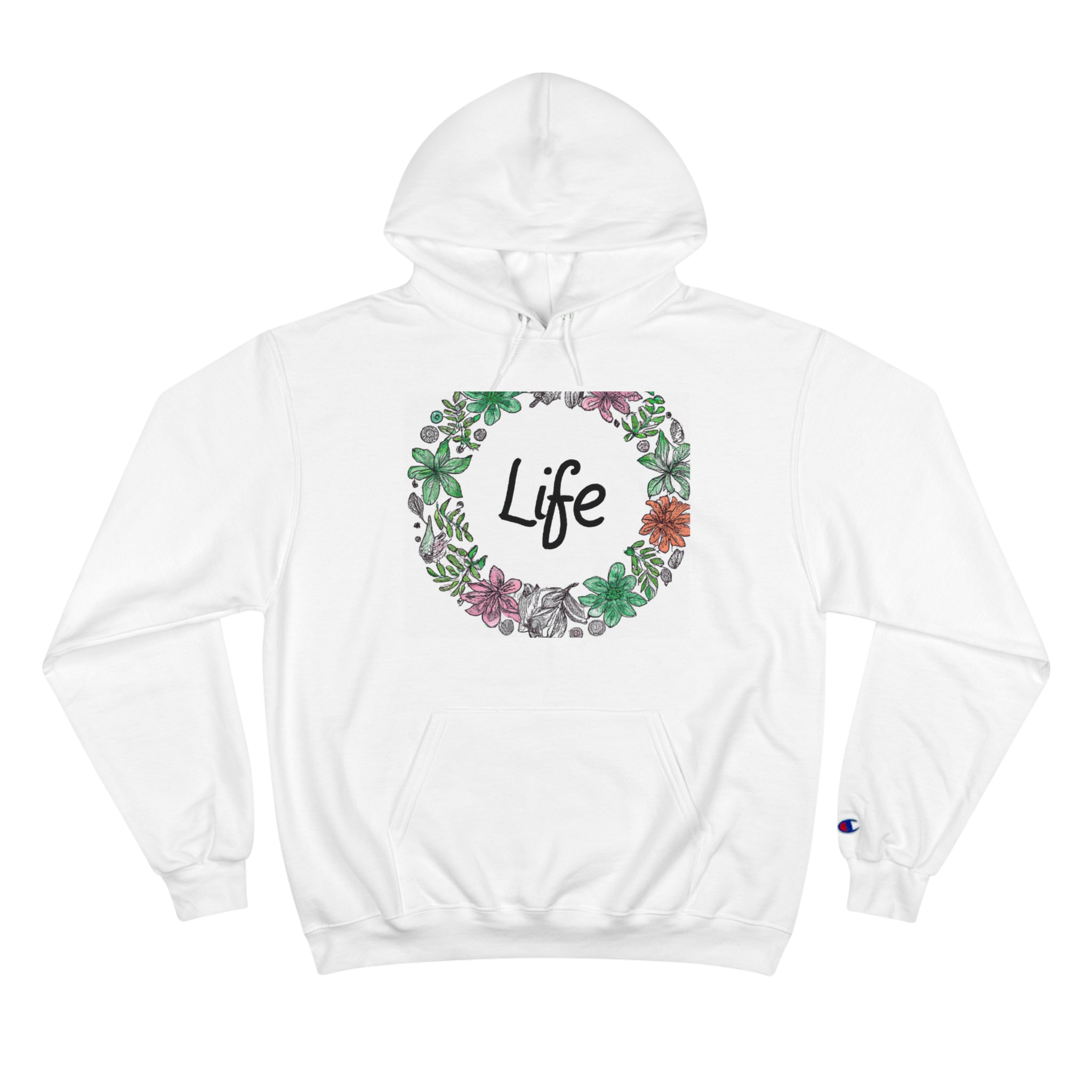 Floral Fantasia- hoodie