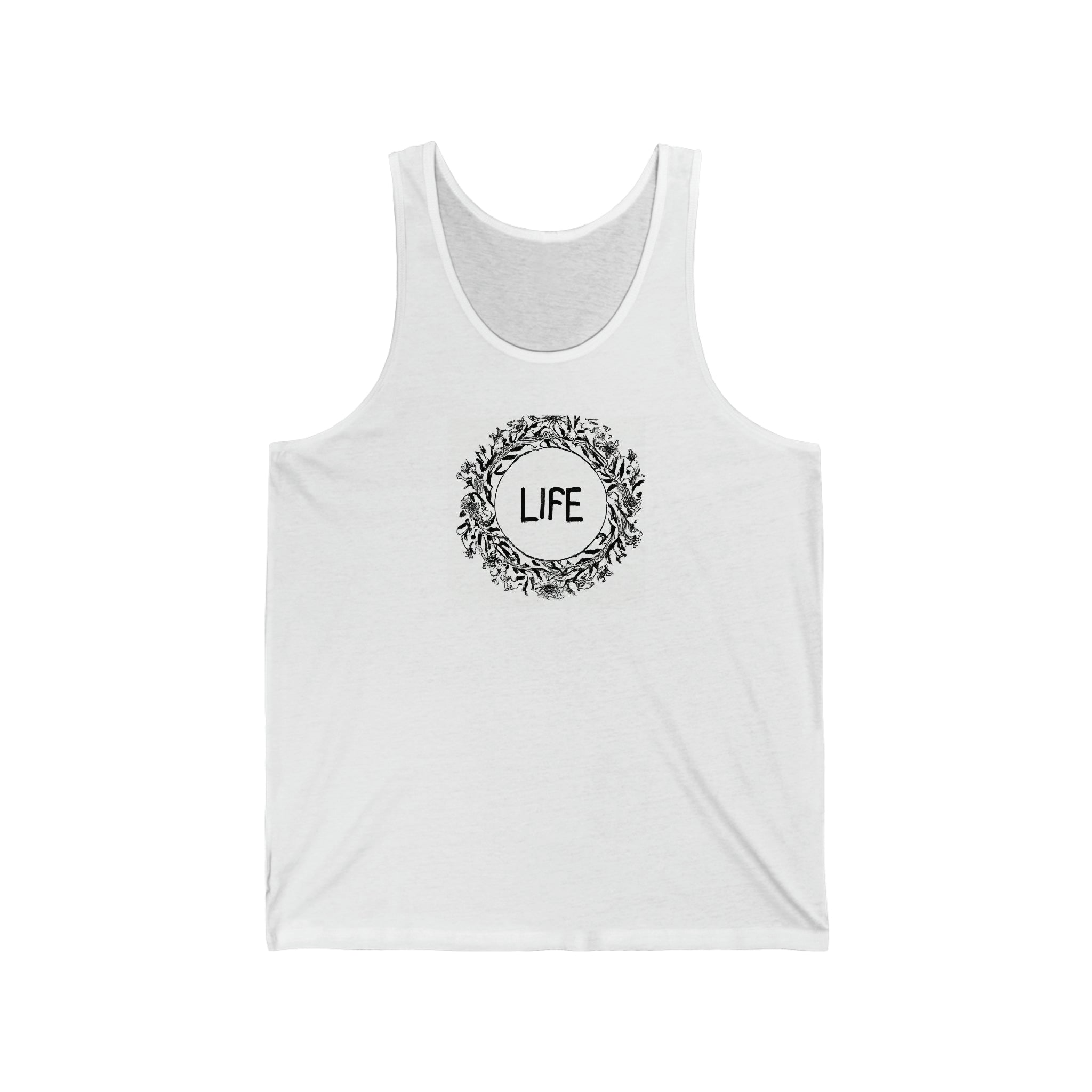 "A Summer of Sun-Kissed Joys"- Tank Top