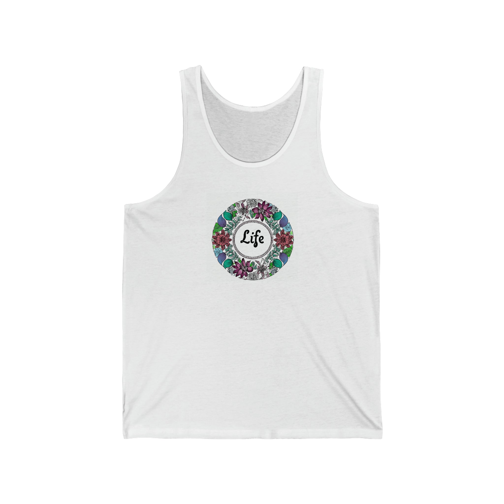 "A Sun-Kissed Summer: An Celebration of Warmth and Cheer"- Tank Top