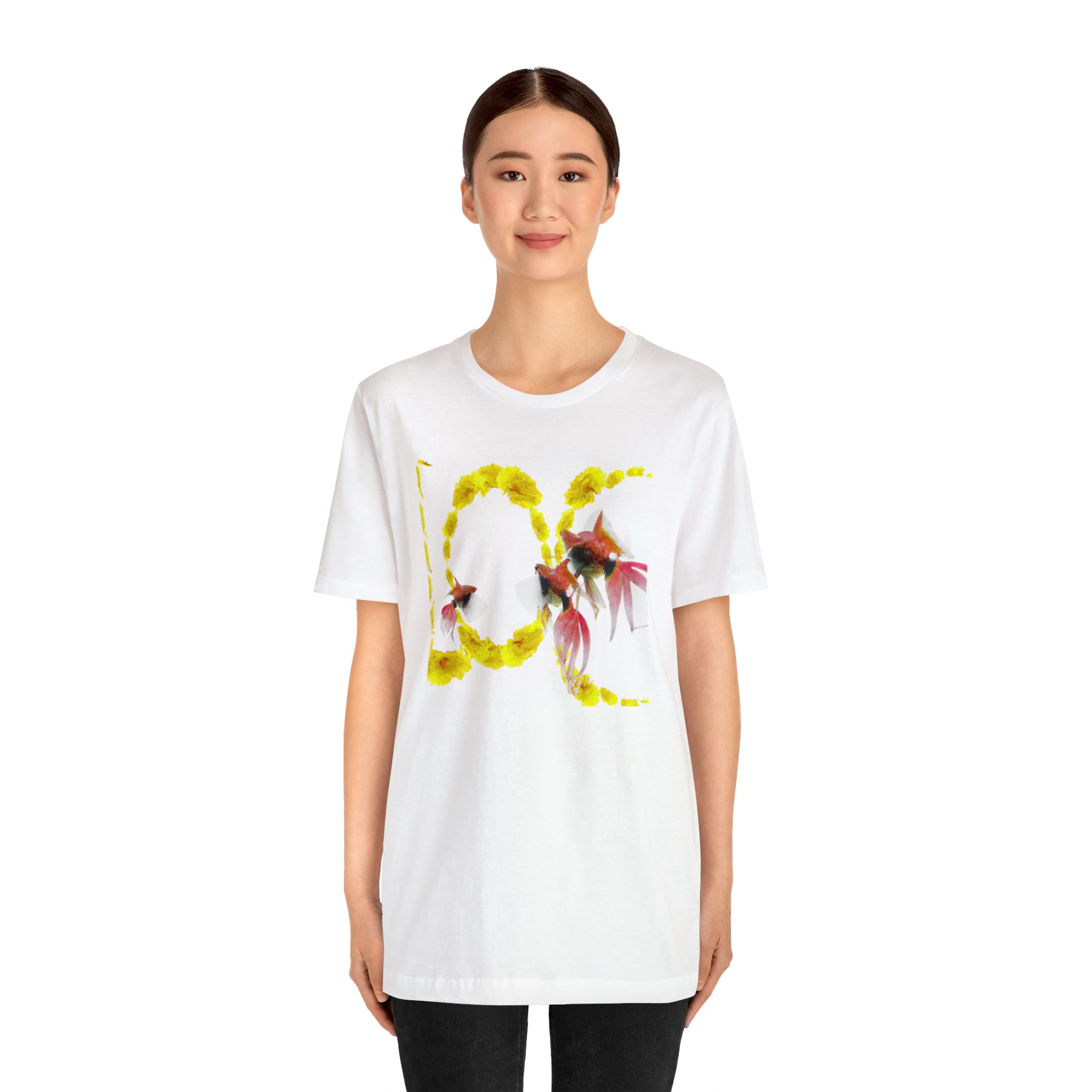 Classic White T-Shirt | White V-Neck T-Shirt | Cutely Cute