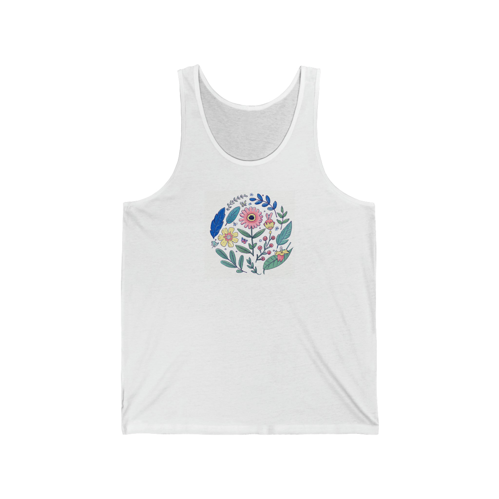 "A Solstice of Sun-Kissed Joy"- Tank Top