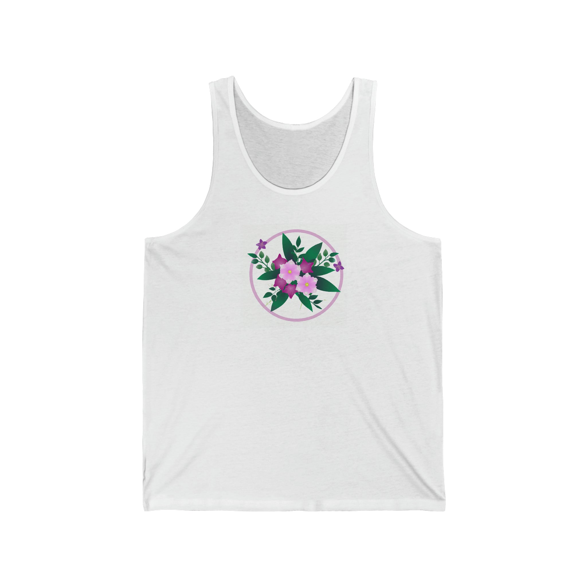 "A Dazzling Symphony of Summer Sun"- Tank Top